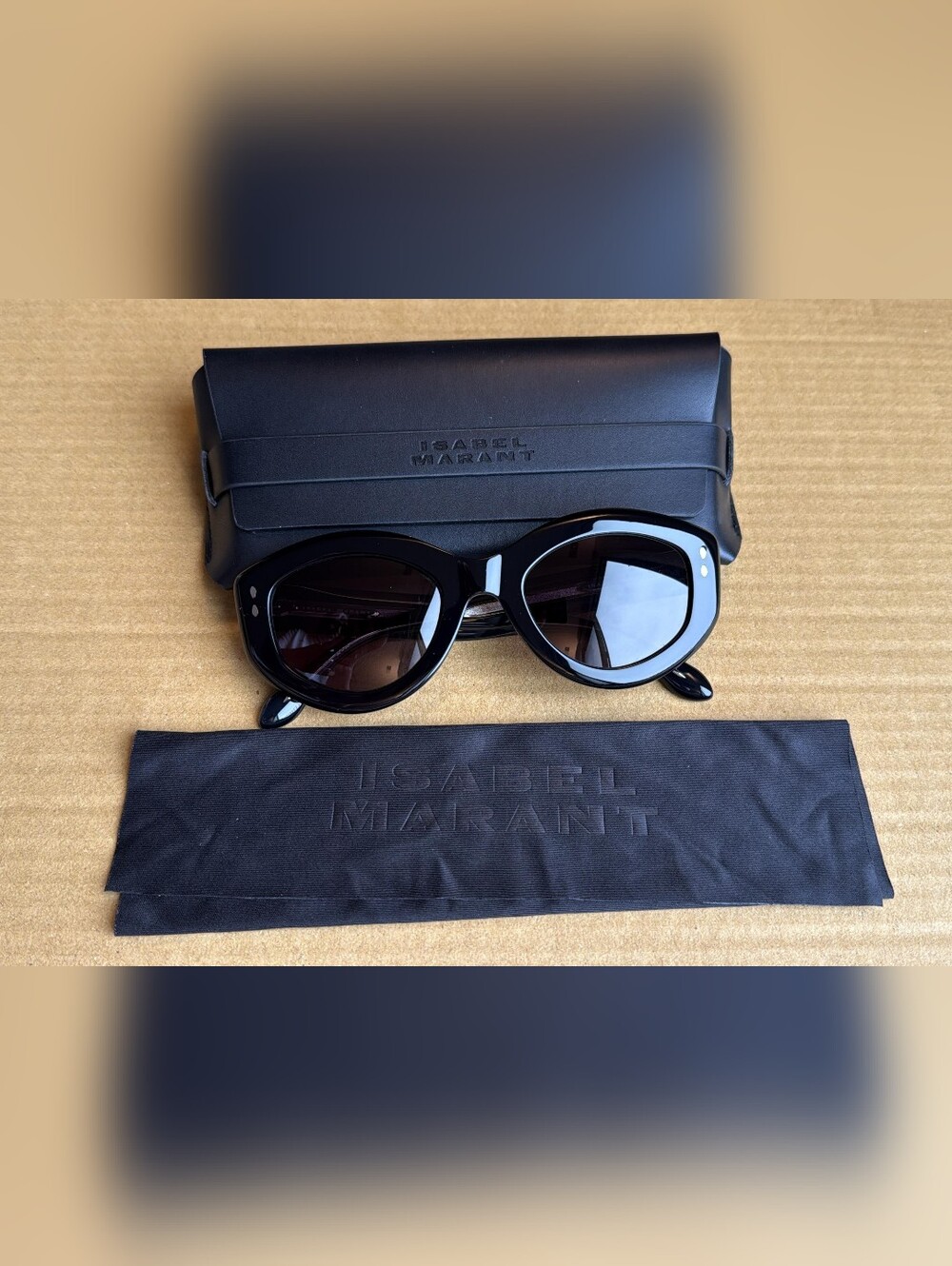Isabel MarantIM 0105/G, BLACK/GREY, Woman's Sunglasses, Size52X23X145 - Picture 3 of 7